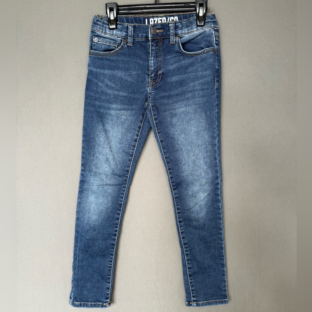 Lazer straight leg jeans
